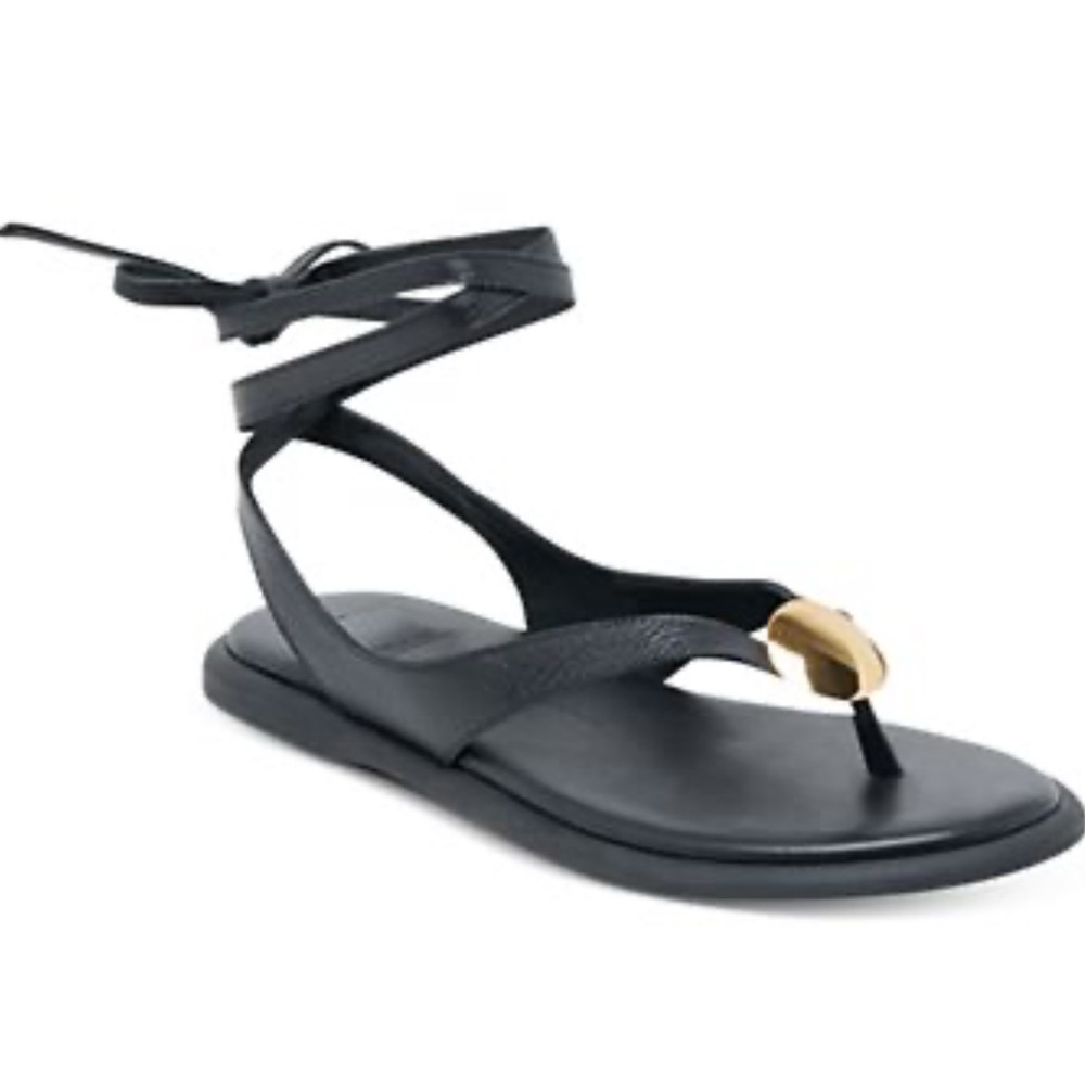 Dolce Vita Judy Sandals in Black Leather